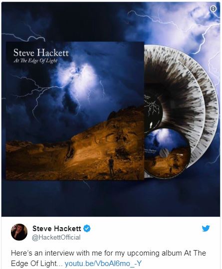 Hr Press Review Steve Hackett New Interviews About Upcoming Album And Tour Horizons Genesis 9303