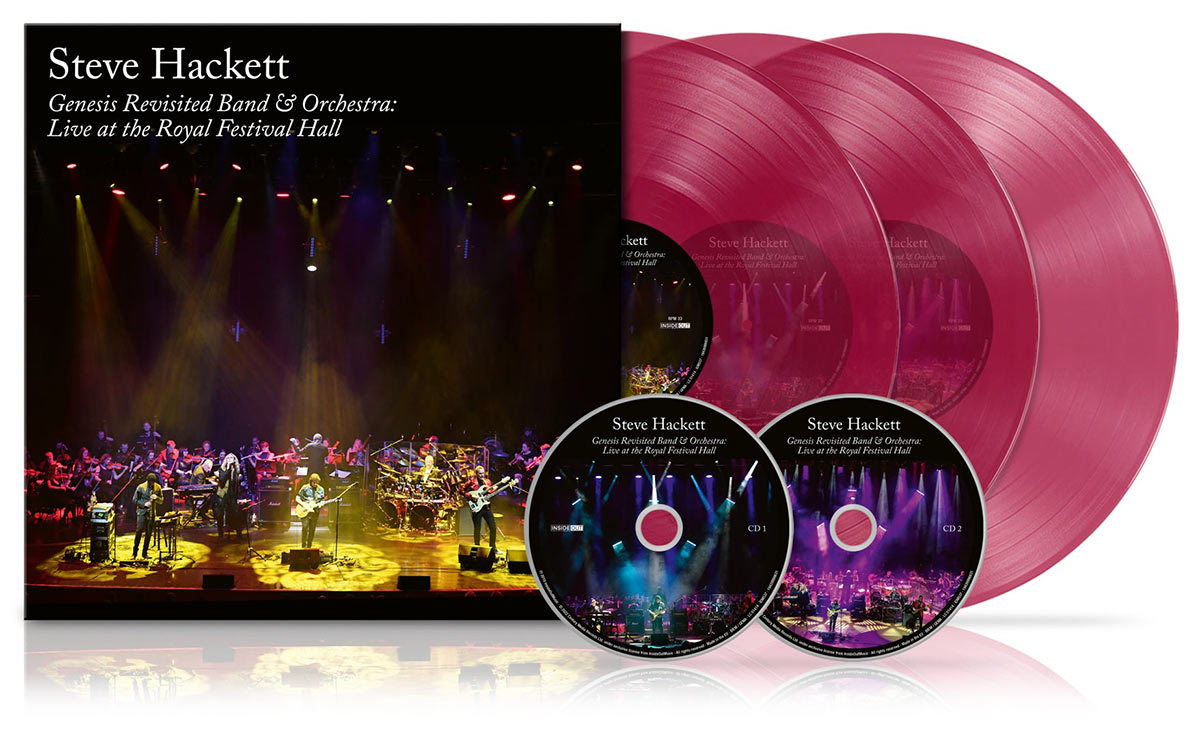 Steve Hackett: l'album “Genesis Revisited Band & Orchestra: Live at the  Royal Festival Hall” esce in vinile – Horizons Genesis