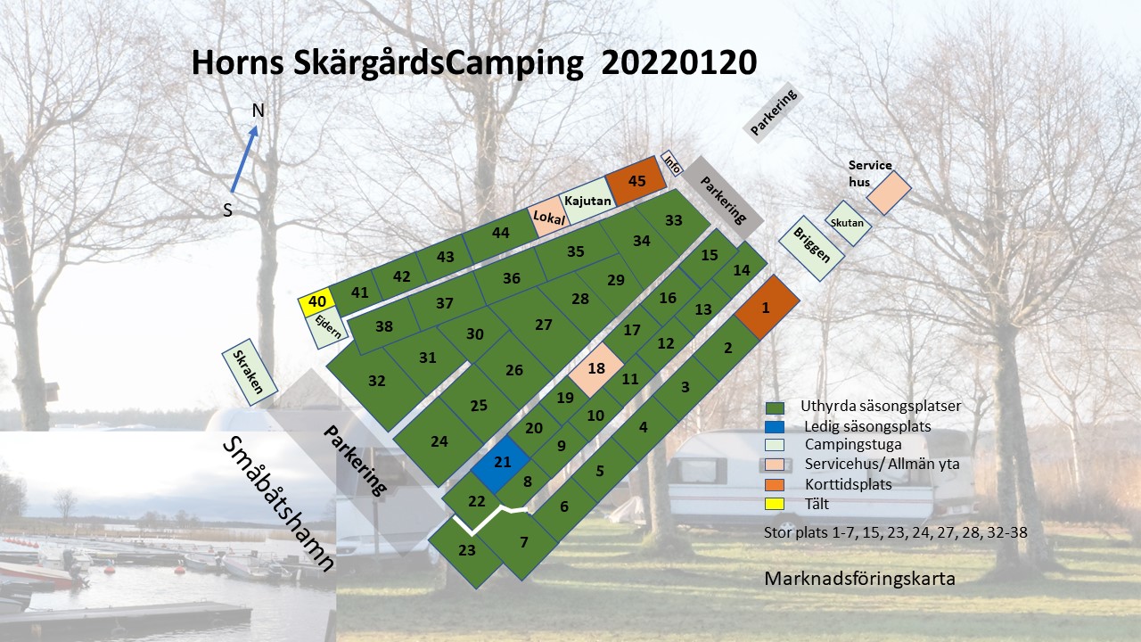 20220121 Horns Camping Marknadsföringskarta