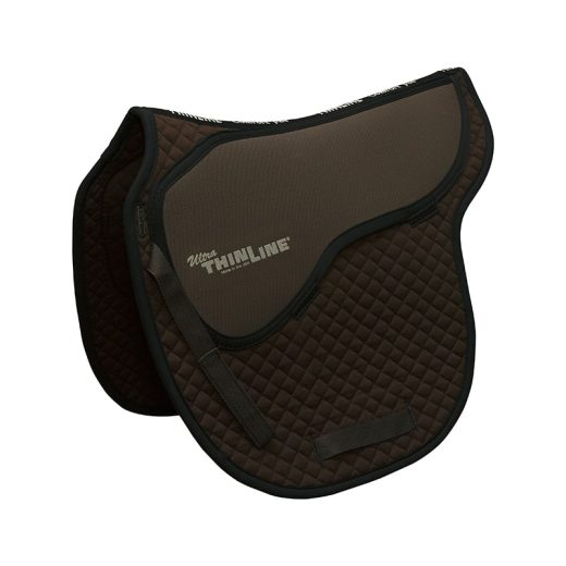 Saddle Seat Cutback Saddle Pad Brown