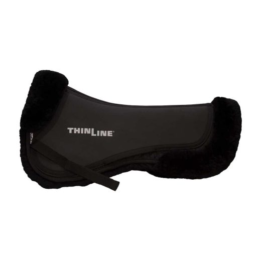 ThinLine Sheepskin Comfort Half Pad Black