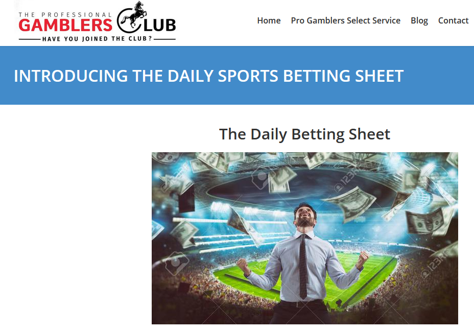 The Daily Betting Sheet