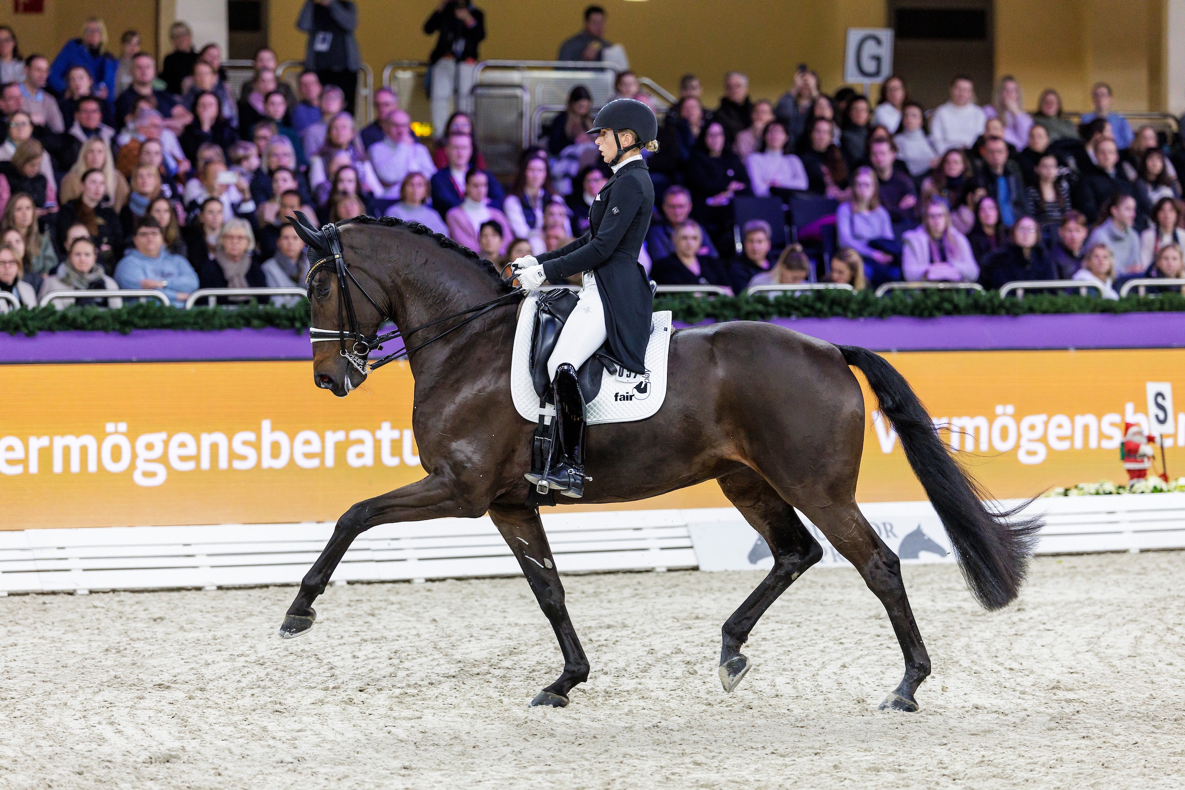 Siegerpaar im Finale des Louisdor-Preis – Finale 2023: Beata Stremler (POL), Fürstin Bea OLD Foto: Sportfotos-Lafrentz