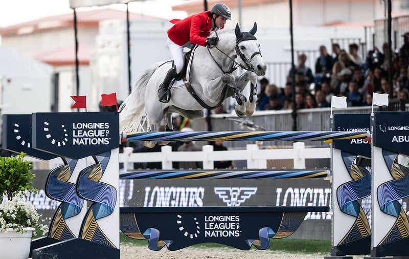 Trugen in Abu Dhabi zum Sieg von Team Germany bei - Christian Kukuk und Mumbai. (Foto: Martin Dokupil/ FEI)