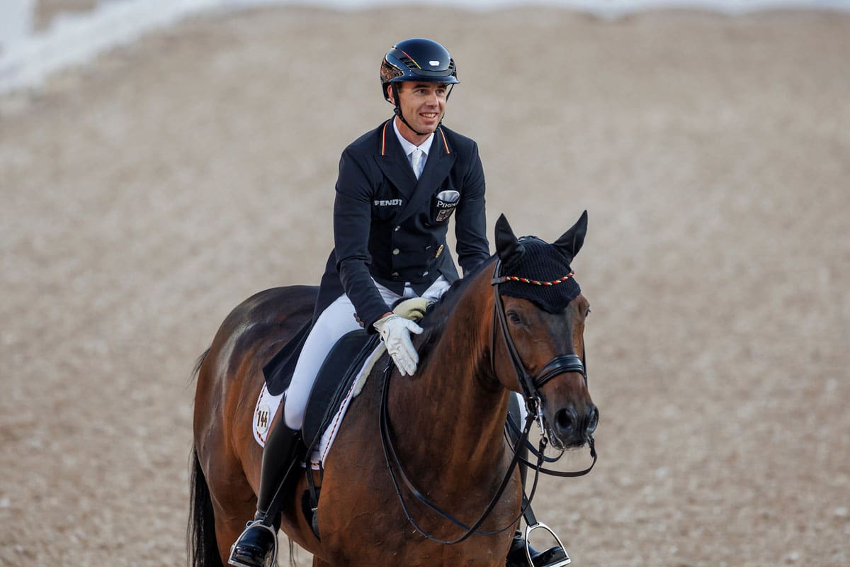 Famoso OLD und Benjamin Werndl gewannen 2022 gemeinsam Teambronze bei der WM. Foto © Stefan Lafrentz