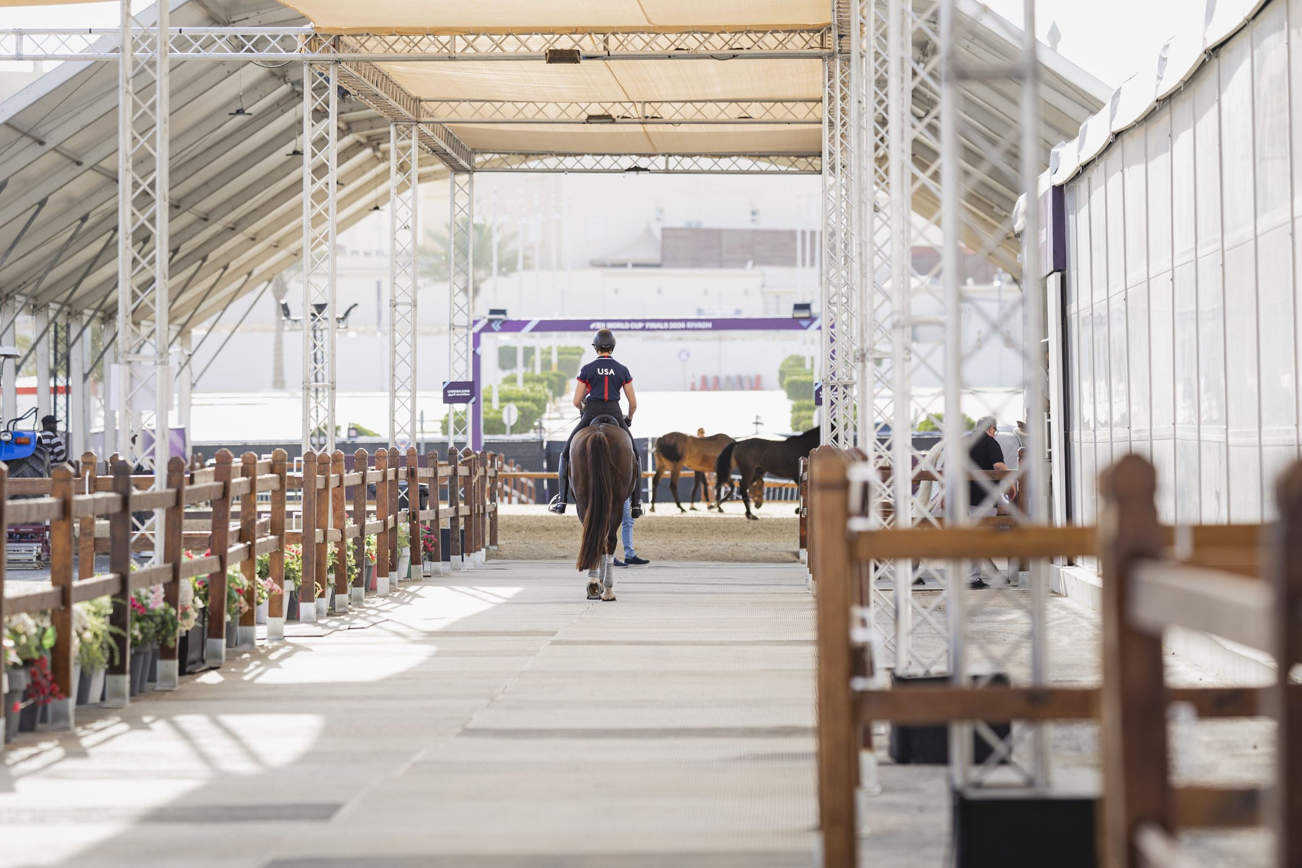 Finale des FEI Dressage and Jumping World Cup™ – diese Woche in Riad Foto: Johanna Milse