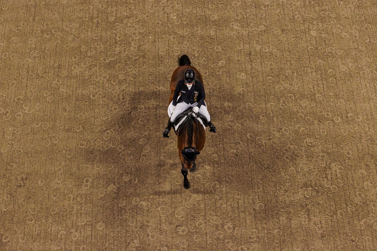 Isabell Werth (GER) mit Emilio 107, aktuelle Nummer 2 der FEI Dressur-Weltrangliste – Pferde ©FEI:Leanjo de Koster