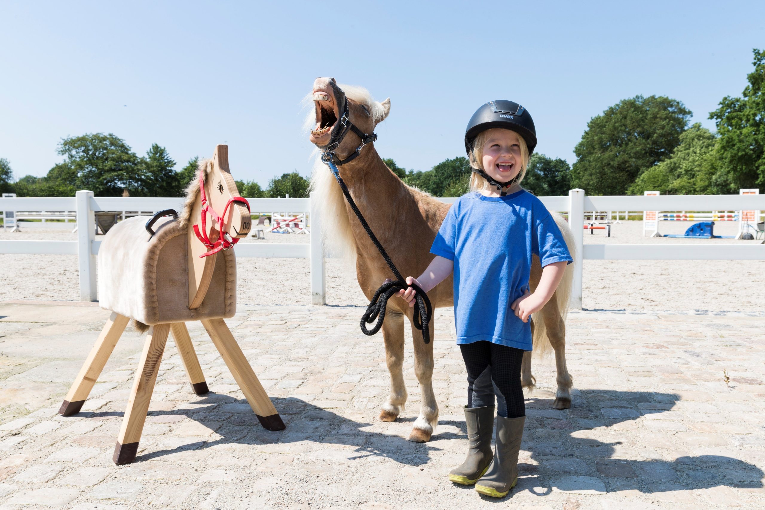Pferdeerlebnistage- eine Aktion der FN-Abteilung Pferdesportentwicklung und Pferde für unsere Kinder. Foto: Thomas Hellmann
