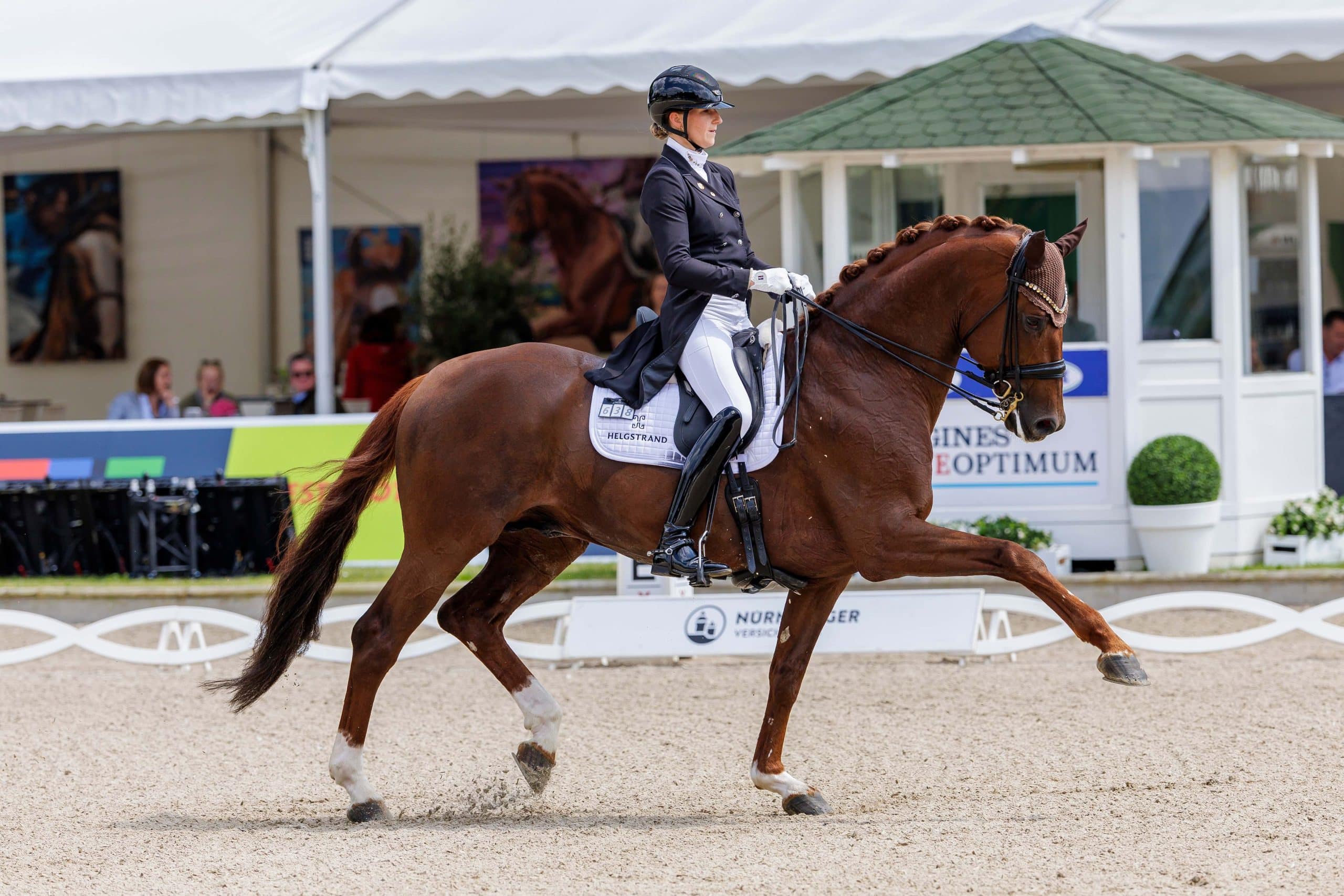 Leonie Richter und Vitalos holten sich in Balve die direkte Final-Qualifikation für den NÜRNBERGER BURG-POKAL. (Foto: Lafrentz)