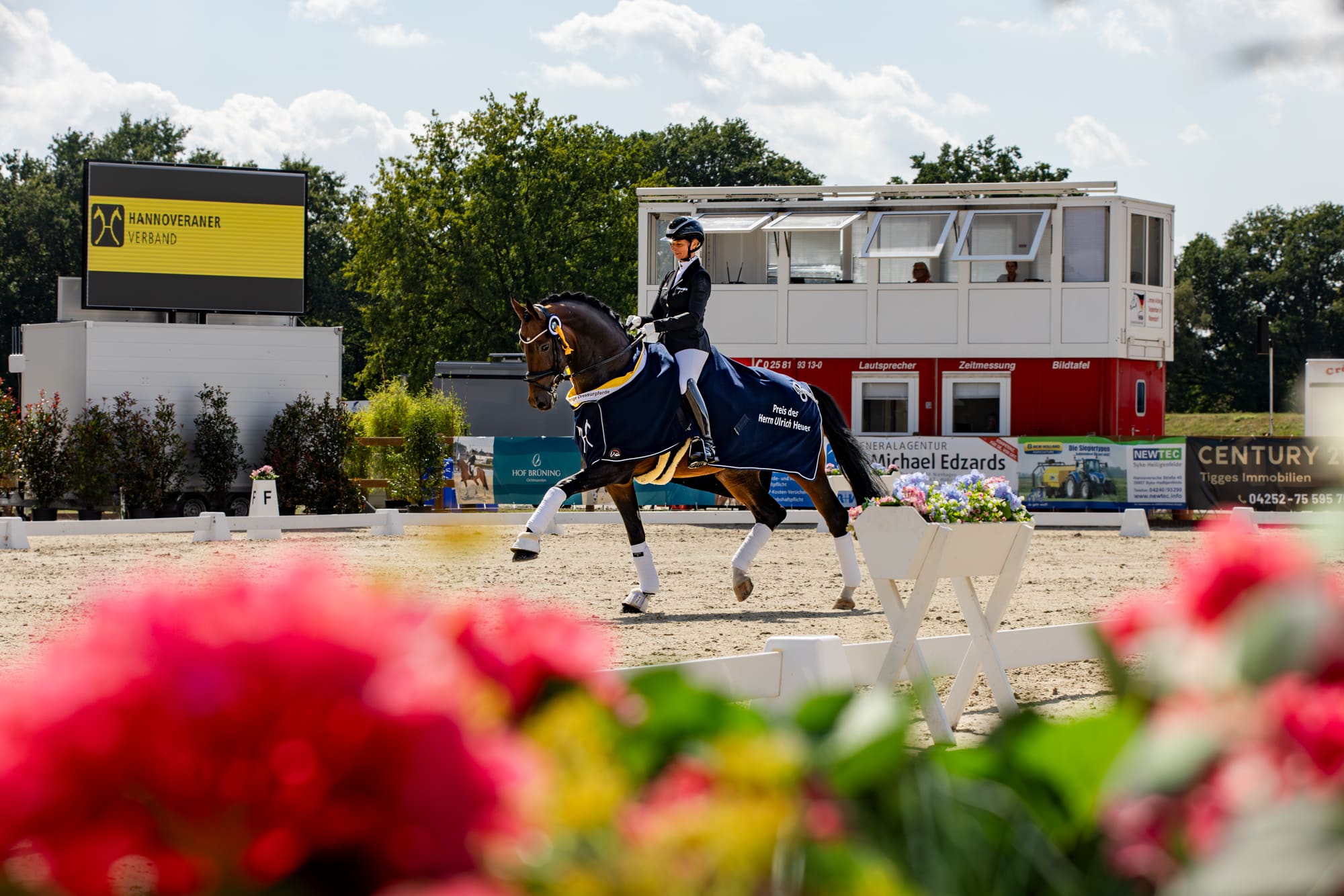 Hannoveraner Champion der sechsjährigen Dressurpferde: Be Sure mit Eva Möller (Foto: Hannoveraner Verband)