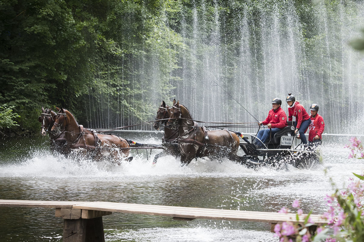 Mit der Ausrichtung der Nationenpreise in Dressur und Fahren 2026 knüpft Donaueschingen an alte Traditionen an. Foto von der EM 2019: (c) FEI/Richard Juilliart