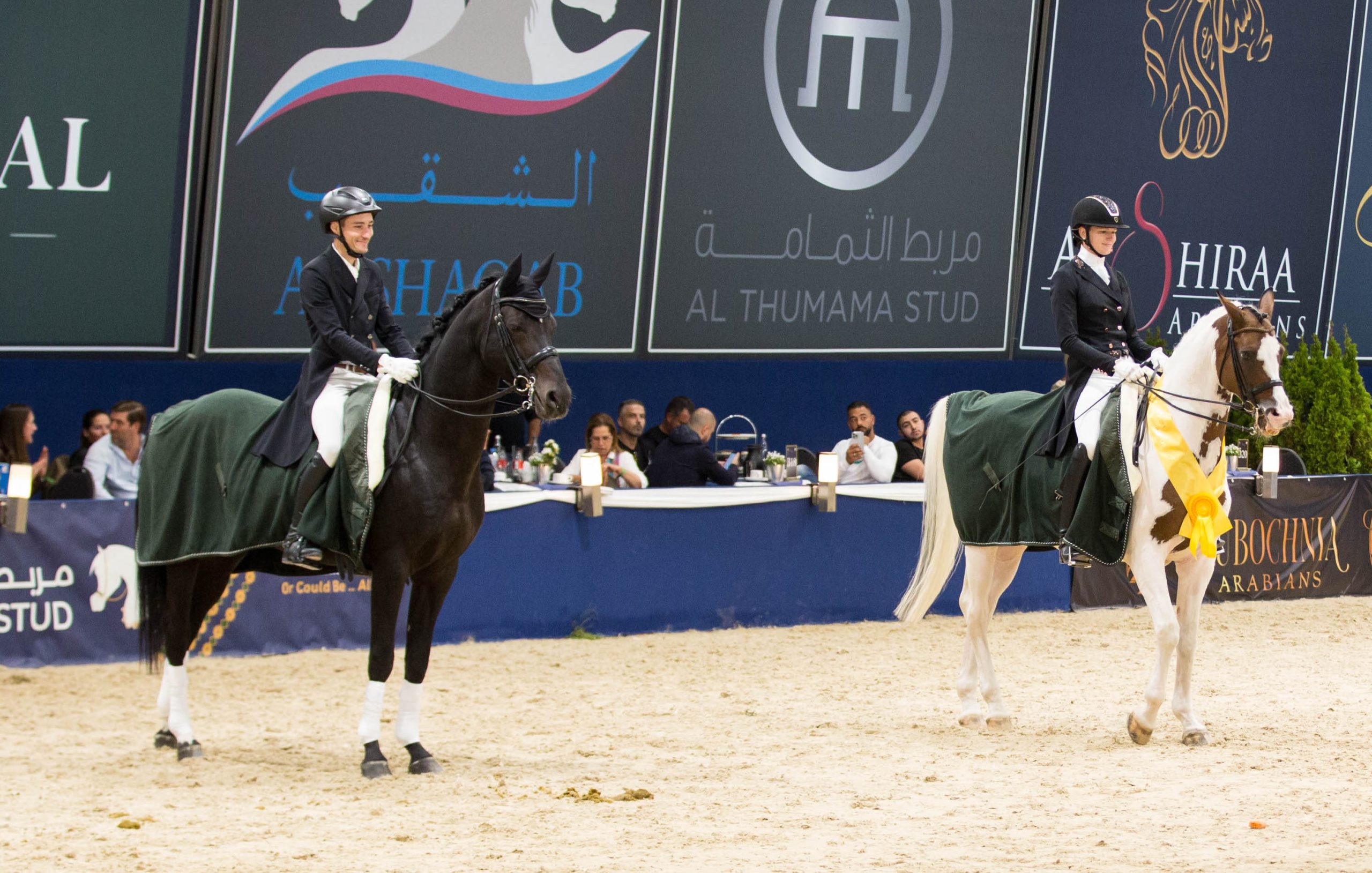 Züchterisch sind der All Nations Cup und das Nationale Championat Arabischer Pferde in Aachen ebenso ein Glanzlicht wie der Sport, u.a. in der Dressur, Springen und Westerndisziplinen. (Foto: S. Hahn)