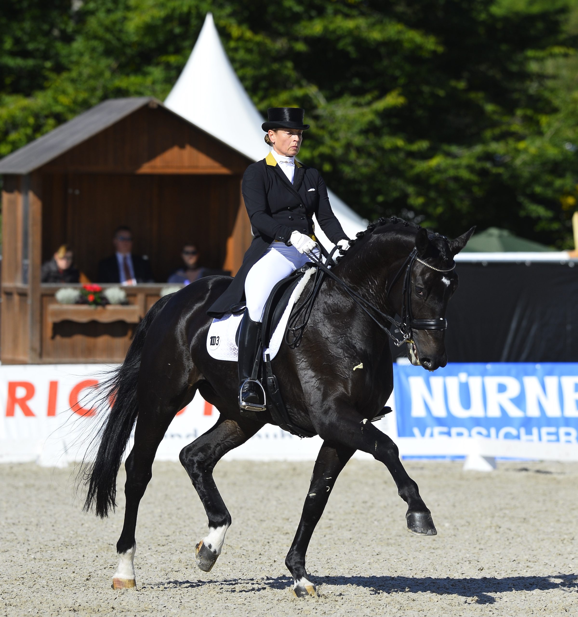 Eine der letzten Siegerinnen im NÜRNBERGER BURG-POKAL in Donaueschingen - Isabell Werth mit QC Flamboyant. Nun kehrt die Serie zurük zum CHI (Foto: Maximilian Schreiner)