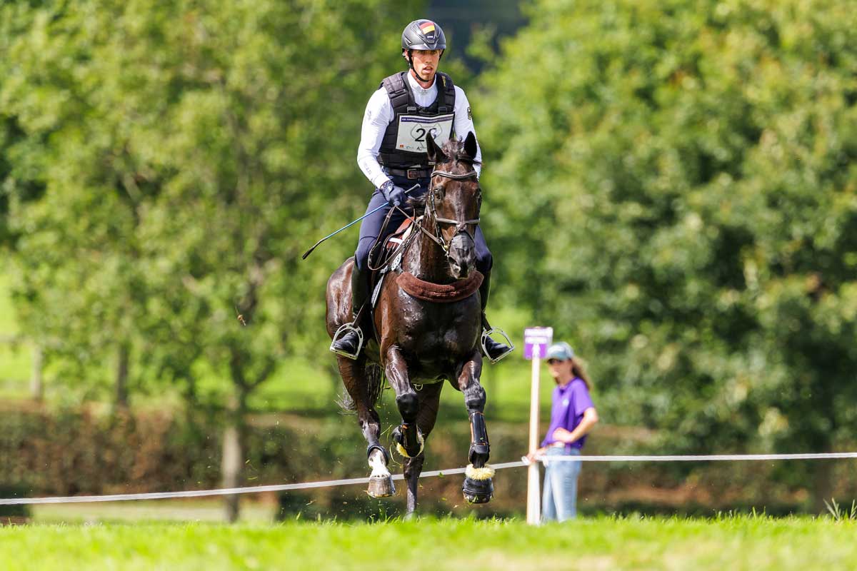 Jérôme Robiné mit Black Ice beendeten das Turnier in Blenheim auf Platz drei. Archivfoto: (c) Stefan Lafrentz