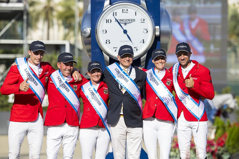 Team Deutschland ist Titelverteidiger in Barcelona im Finale der Nationenpreisserie. (Foto: FEI/ Leanjo de Koster)