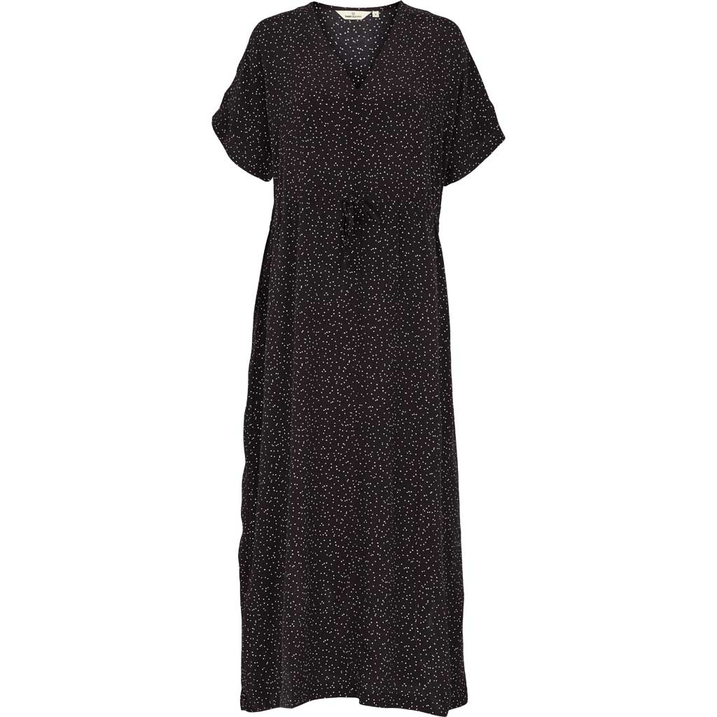 BASIC APPAREL - ANJA lang kjole, sort - hoshii
