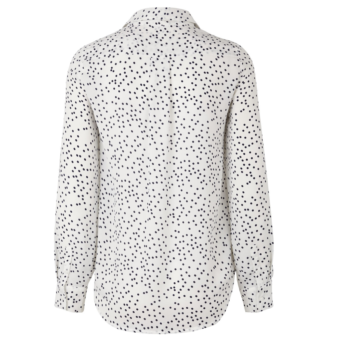 Kjær København | STOCKHOLMSGADE shirt | hvid skjorte med prikker - hoshii