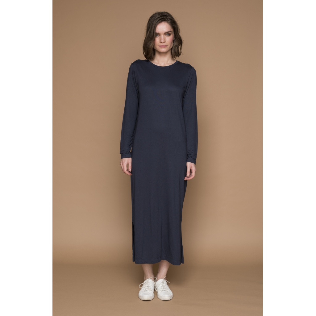 Basic Apparel | MARY long dress | blå - hoshii