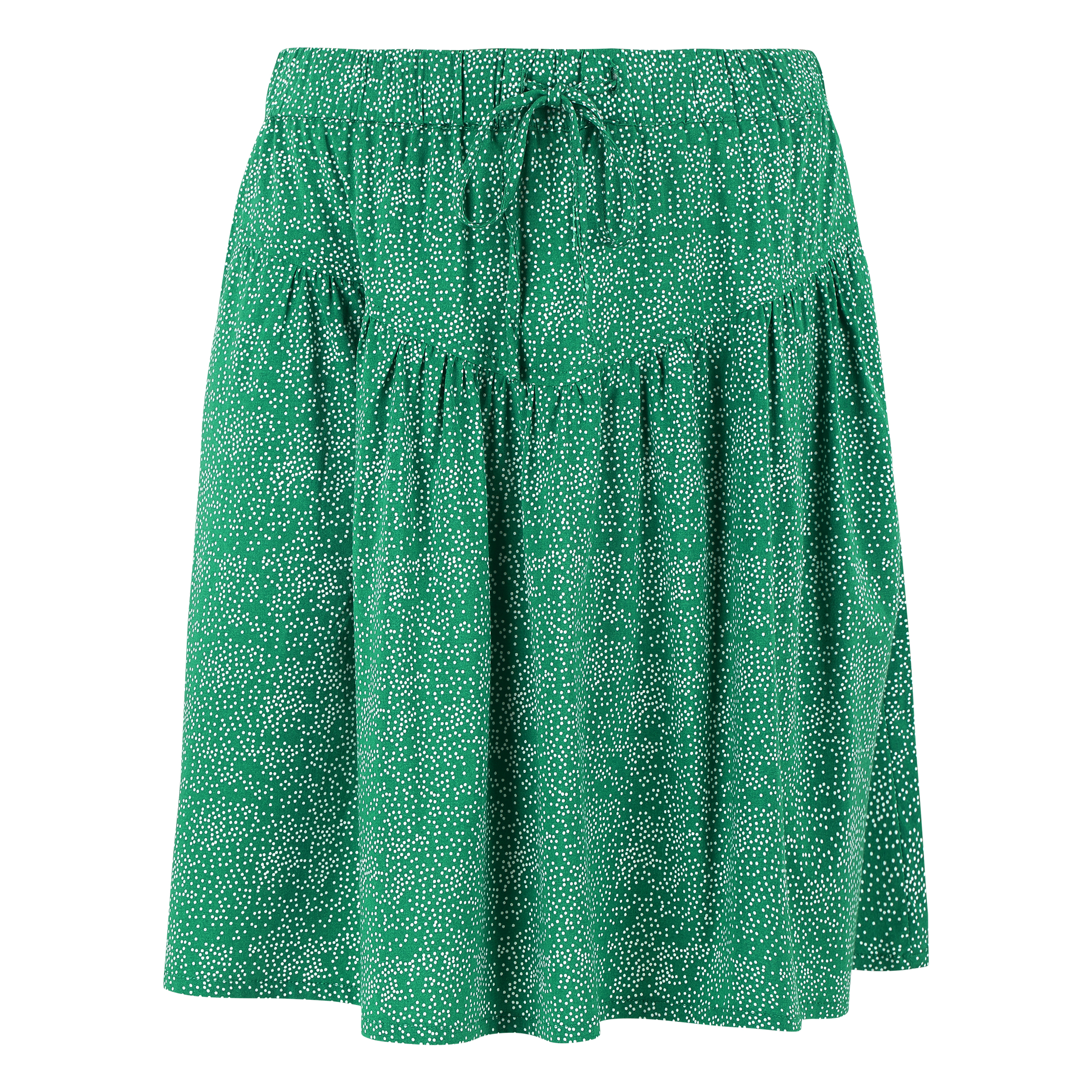 Soft Rebels | DOTA skirt | nederdel | grøn med hvide prikker - hoshii