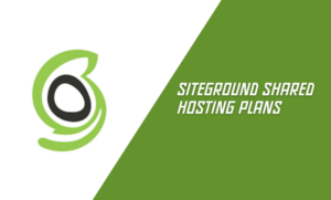 SiteGround Shared Hosting Plans