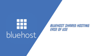 Bluehost Shared Hosting Ease of Use