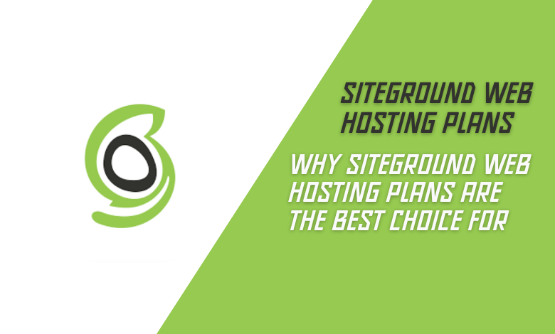 Why SiteGround Web Hosting Plans are the Best Choice for