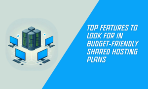 Top Features to Look for in Budget-Friendly Shared Hosting Plans