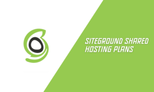 SiteGround Shared Hosting Plans