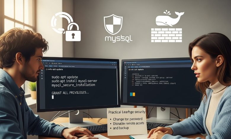 كيفية إعداد قواعد بيانات MySQL على VPS Ubuntu وتأمينها 2025