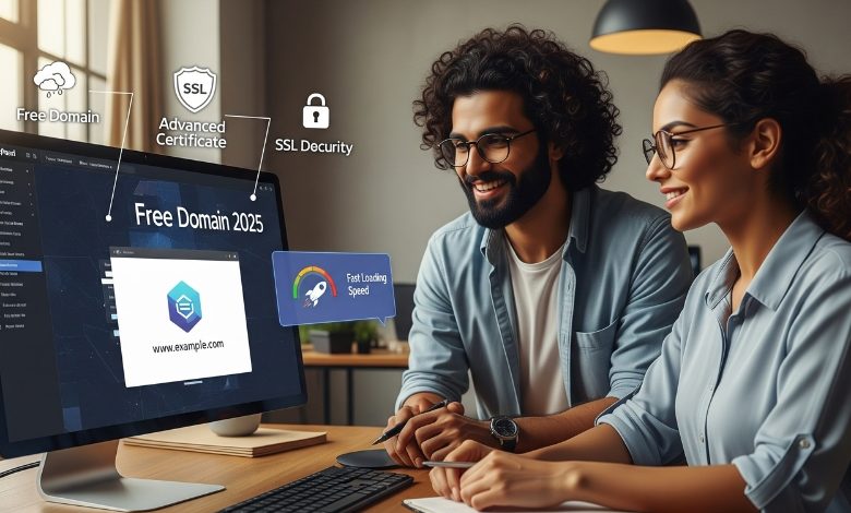 باقة استضافة مع دومين مجاني وسرعة عالية لعام 2025