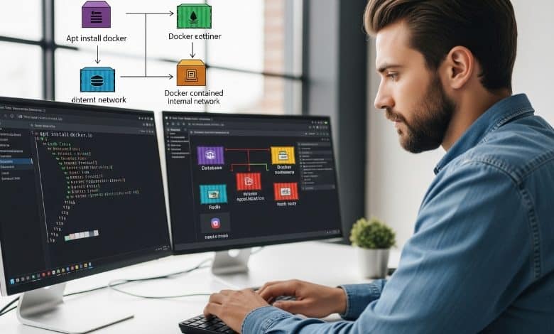 unmanaged vps + docker تكوين يدوي وحلول مرنة