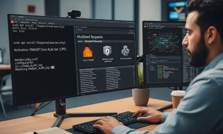 دليل ModSecurity WAF إعداد لحماية التطبيقات المكتبية
