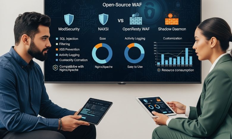 مقارنة بين أفضل WAF مفتوح المصدر لحماية الويب