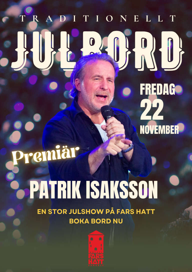 Julbord Fars Hatt Patrick Isaksson