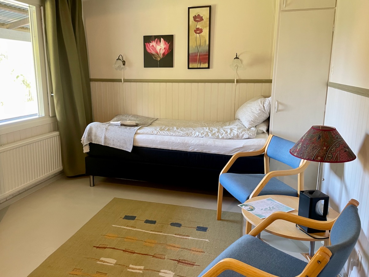 Fint rum på Hotell Vildmarken