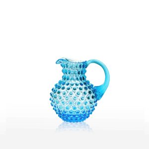 Azure Hobnail Jug Small (1 Liter)