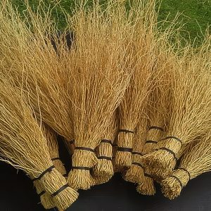 Decorative bouquet made from vetiver