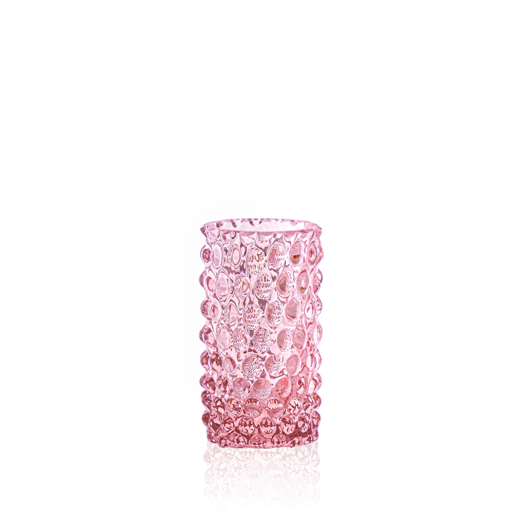 Hobnail Bud Vases - Rosaline