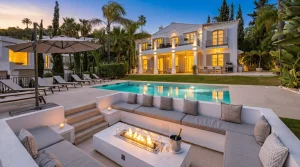 Luxury Golf Valley Villa with Heated Pool Elegant Outdoor Living House of Marbella 300x167