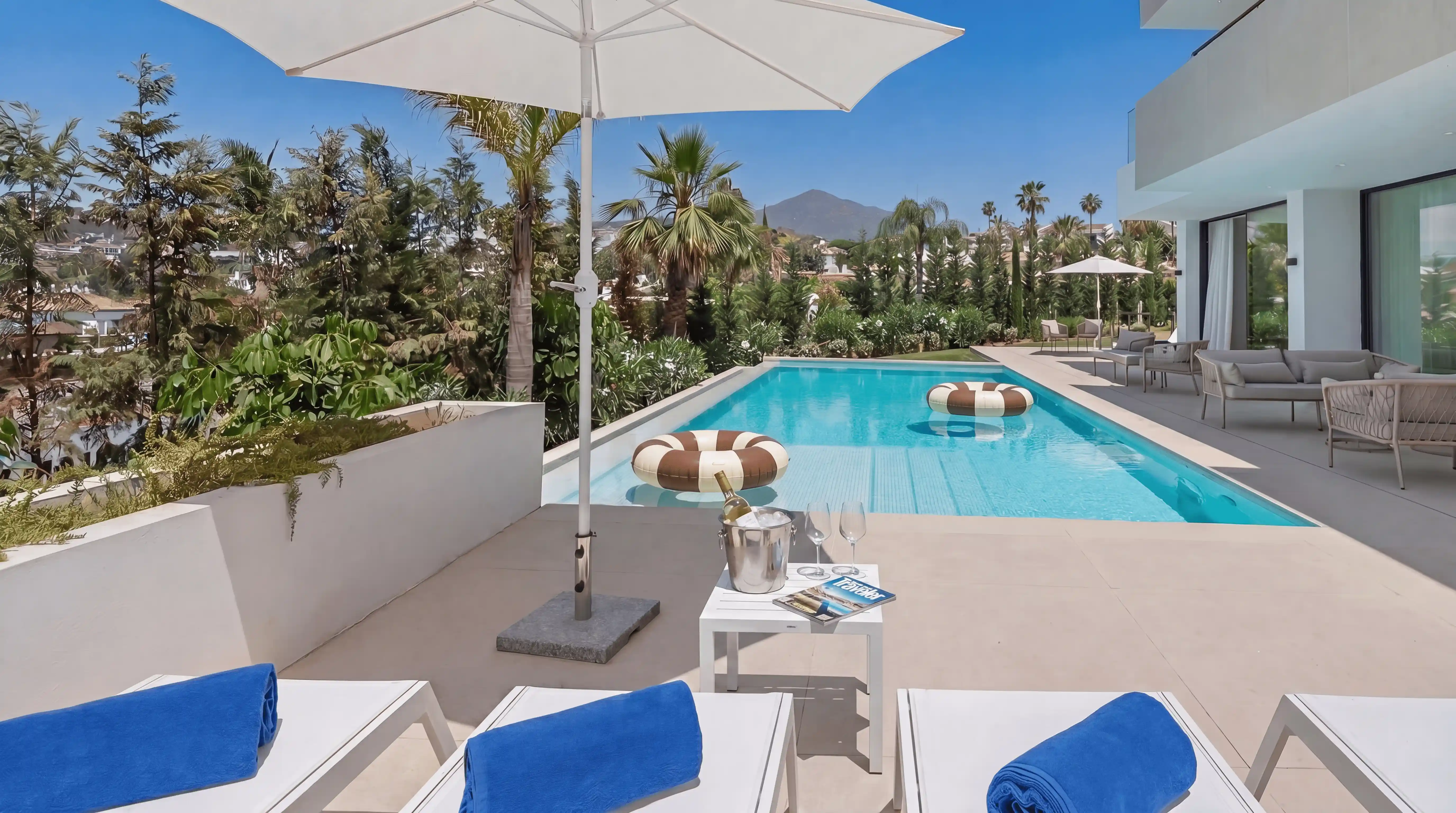 Luxury 6 Bedroom Villa in Nueva Andalucias Golf Valley with Private Pool Home Cinema and Gym 2