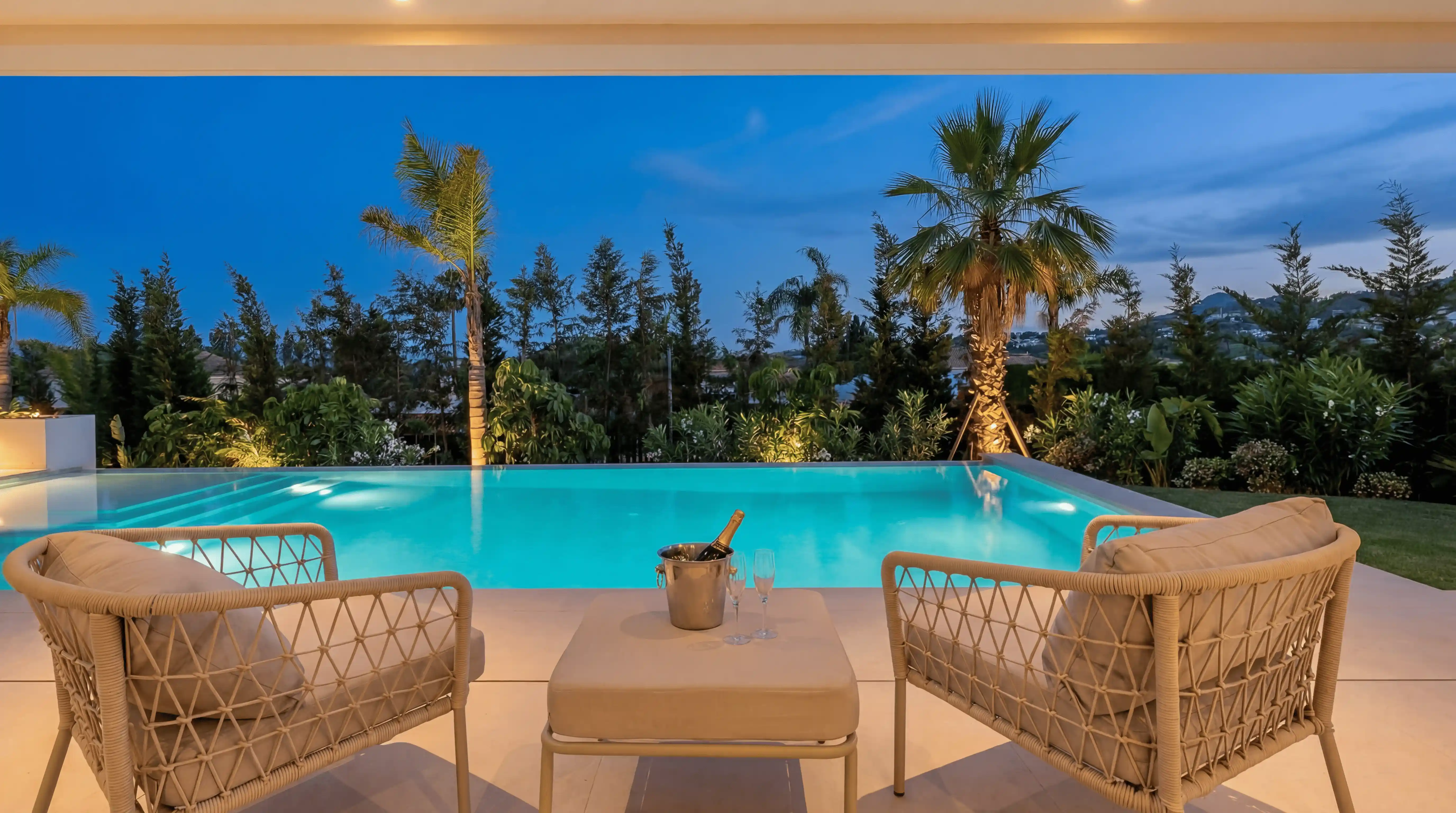 Luxury 6 Bedroom Villa in Nueva Andalucias Golf Valley with Private Pool Home Cinema and Gym 5