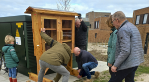 foto buiten boekenkast