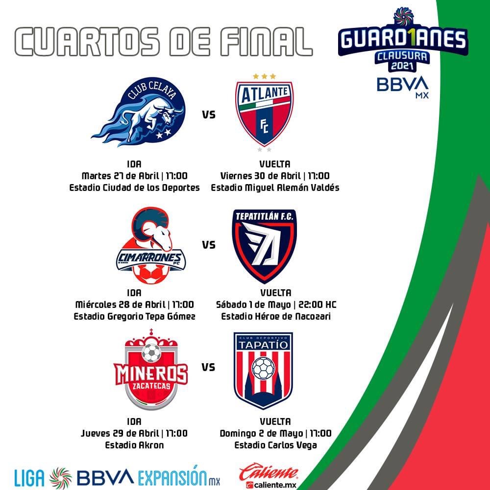 Definidos los Cuartos de Final en la Liga de Expansión HR DEPORTES Definidos los Cuartos de Final en la Liga de Expansión HR DEPORTES