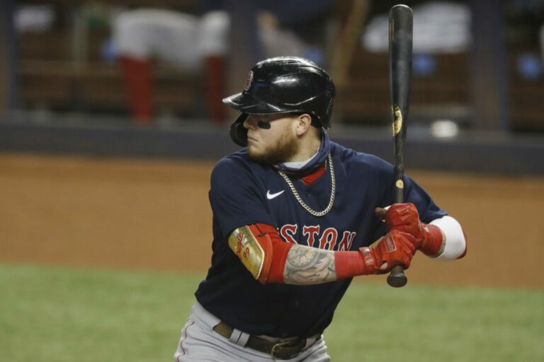 Alex Verdugo en blanco a la ofensiva con Boston