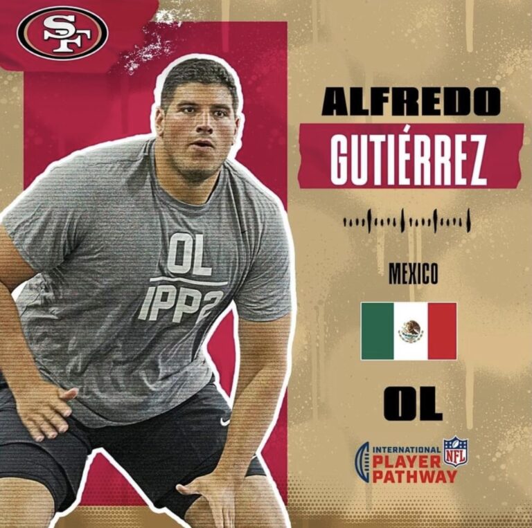 Mexicano Alfredo Gutiérrez irá a la NFL