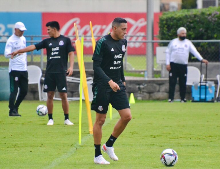 Funes Mori ya entrenó con el Tri