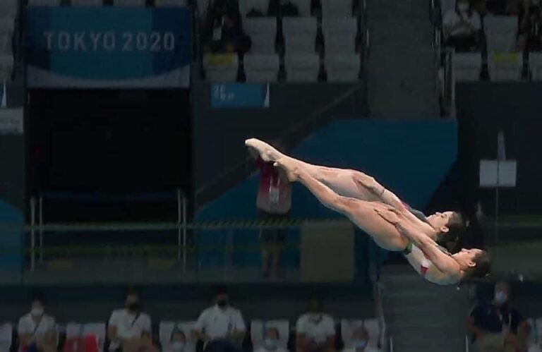 La dupla Orozco-Agúndez logra el bronce en clavados