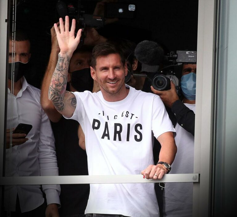 Messi finalmente llega al PSG