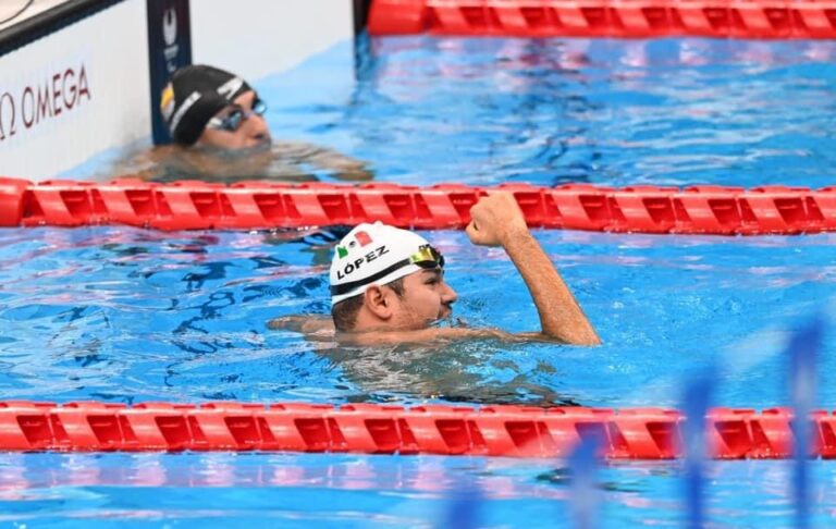 México hace el 2-3 en los 200 metros libres