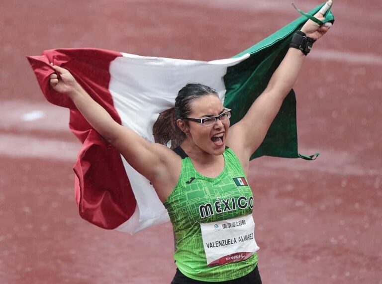 Rebeca Valenzuela logra bronce en Paralímpicos